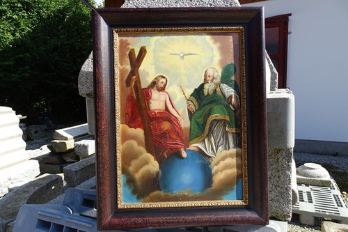 1850 heiligenbild - c.1850,