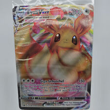 Pokemon Karte: Evoli Vmax SWSH087 Black Star Promo Near Mint Sealed Deutsch
