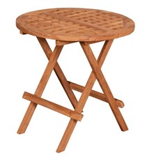 Teakholz Beistelltisch -