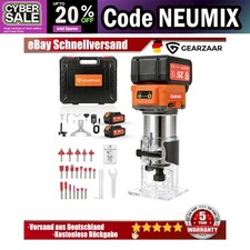 Akku Bürstenloser Oberfräse