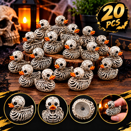 Stück mini totenkopf enten - mini,