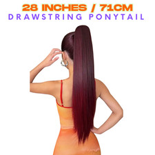 Haarteil 71cm Zopf Kordelzug