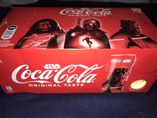 Coca Cola Star Wars￼￼ Dosen im Karton Darth Maul 10x0,33ml  Ungeöffnet.