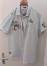 Camp David Hemd Hellblau