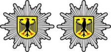 Autoaufkleber Bundespolizei