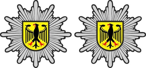 Autoaufkleber bundespolizei - autoaufkleber,