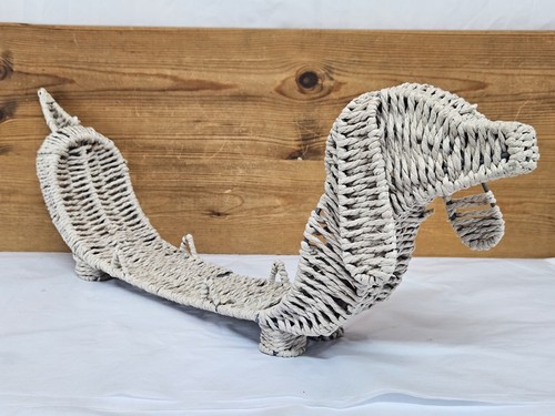 Vintage geflochtener rattan - vintage,