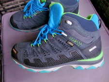 MEINDL Wander-Trekkingschuh X-SO 70 Mid GTX Gr.40 Gore-Tex Grau-Türkis 1x getr.
