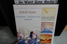 STEVE KHAN - Tightrope/The Blue Man/Arrows - 2 Rem. CD BGO 2015 - 24 Tracks