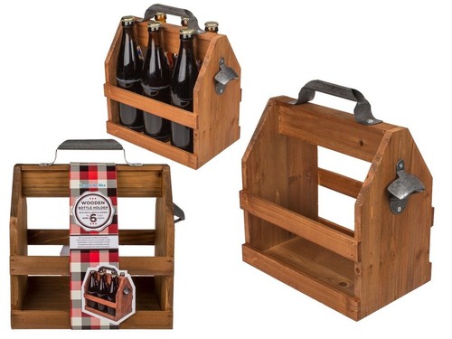 Holz flaschenhalter bier - holz,