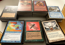 450 ALTE Deutsche & englische Magic Karten Commons Uncommons Rares MtG Sammlung