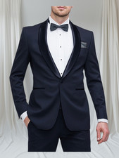 SMOKING HOMME Men’s Suit BLU