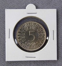 5 Deutsche Mark, Silberadler, Heiermann von 1974 D