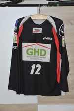 HSV Handball Trikot Torwart Sandström ASICS Matchworn Signiert