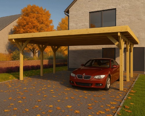 Kvh carport doppelcarport - kvh,