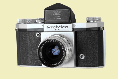 Slr praktica tessar - slr, fx+tessar