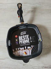 AMT Gastroguss Eckpfanne mit Grillboden (5cm) 28cm 