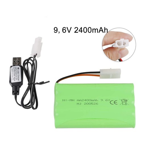 2400mah mh akku - 9.6v,