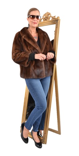 A5869 nerzjacke pelzjacke nerz - a5869,