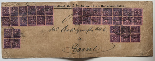 Deutsches reich dienstbrief - reich,