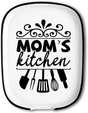 Keramik Löffel Rest 15 * 11.5cm,Küche Speisenaufzug Löffelhalter Keramik für Spa