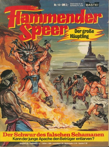 Flammender speer - nr.,