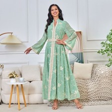 Arab Women Abaya Kaftan Long
