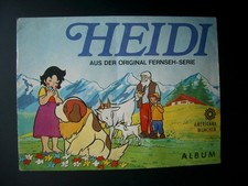 "HEIDI -Aus der original Fernseh-Serie" Sammelalbum AMERICANA 1978 -vollständig-