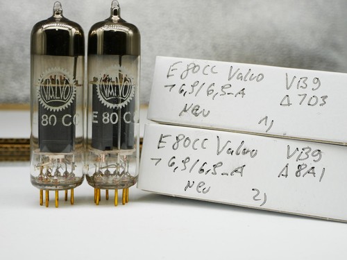Matched pair e80cc valvo - matched,