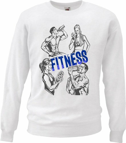 Sweatshirt gym bodybuilding - sweatshirt,