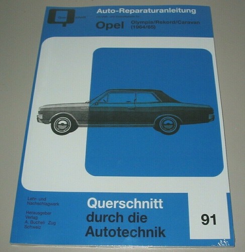 Reparaturanleitung opel - reparaturanleitung,
