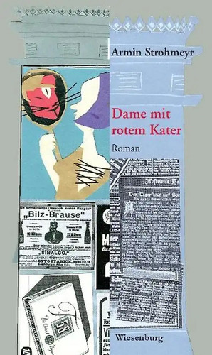 Dame mit rotem - , kater