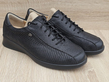 Finn Comfort Narita Schuhe 6,5 39 echtes Leder Schnürsenkel Schwarz für Einlagen