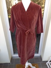 original 50er 50s 1950 Kleid braun Samt vintage antik rockabilly