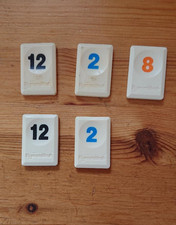 5 SPIELSTEINE  Ersatzteile