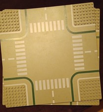 LEGO Platte Straße Kreuzung