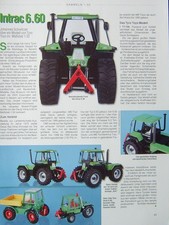 Deutz intrac trecker - 6.60, in