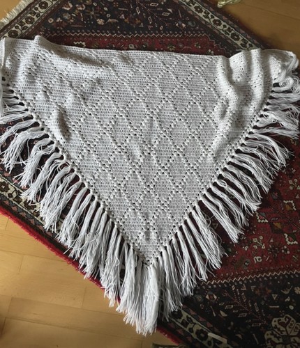 Top neu weiß gehäkelt - top, w
