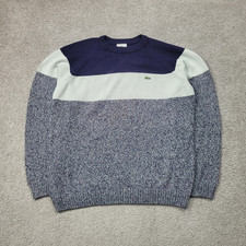 Lacoste Pullover blau grau