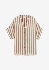 Crinkle bluse kurzarm 40 - bluse,