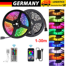 1-30m LED Stripe RGB Leiste Streifen 5050 Band Lichterkette 12V Wasserdicht IP65