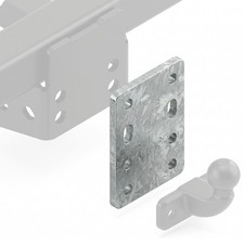 Höhenverstellplatte 4x90 für