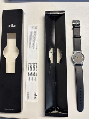 Braun quartz watch - braun,
