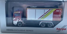 HERPA MAN TGS M E6 WLF / ABROLLKIPPER  FEUERWEHR GLADBECK AB-G PROMO