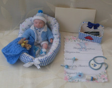Ooak 5 Zoll Baby Junge Puppe +
