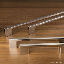 Möbelgriff Möbelgriffe Chrom glänzend Stangengriff Stangengriffe Relinggriff