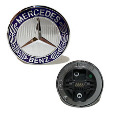 Original Mercedes AMG Stern Emblem flach Motorhaube W211 W202-W204 W210 W124 NEU