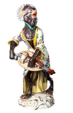 Figur Drehleiherspielerin
