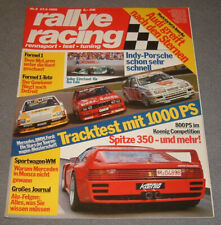 Rallye Racing 9/88 Saab 900 Cabrio, BMW M3 E30, Sierra RS Cosworth, Mercedes 190