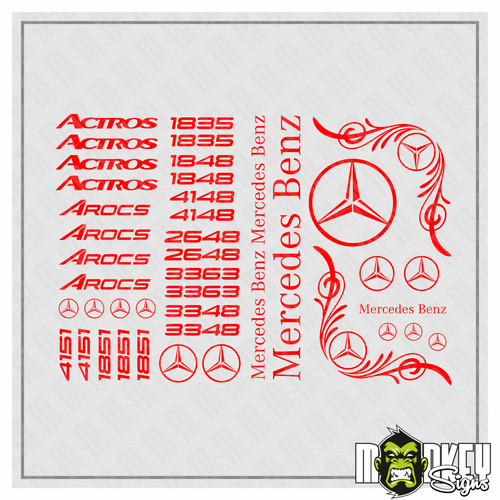 40teil 14 actros truck - 40teil., 1/14
